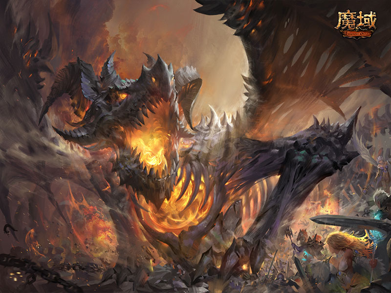 龍魔域精美壁纸截图赏析